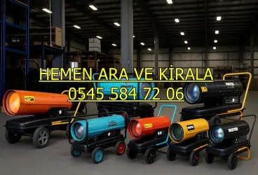 Elektrikli Isımak Isıtıcı Kiralama Elektrikli Mazotlu Isımak Kiralama