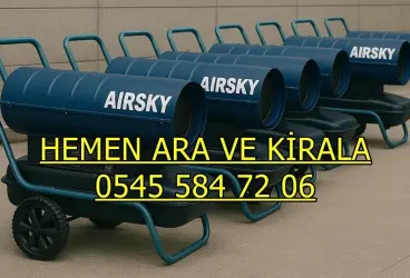 Elektrikli Isımak Kiralama Fiyatları Elektrikli Mazotlu Isımak Kiralama