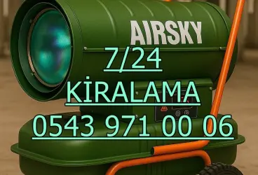 İnşaat Nem Alma Firmaları Elektrikli Mazotlu Isımak Kiralama