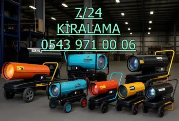 İnşaat Nem Kurutma Firması İstanbul Elektrikli Mazotlu Isımak Kiralama