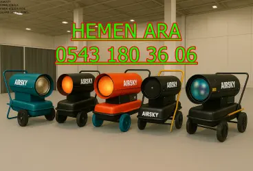 İnşaat Nem Kurutma Makinesi Kiralama Elektrikli Mazotlu Isımak Kiralama