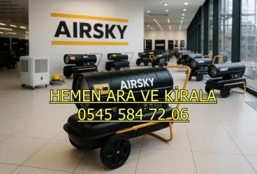 Isımak Isıtıcı Kiralama Seçenekleri Elektrikli Mazotlu Isımak Kiralama