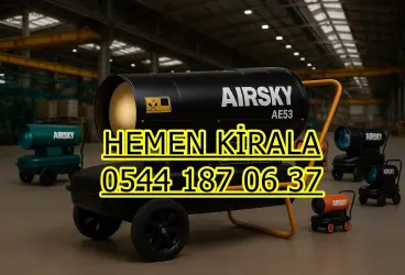 İzmir elektrikli ısıtıcı kiralama Elektrikli Mazotlu Isımak Kiralama