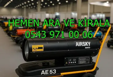 Mazotlu Elektrikli Isımak Isıtıcı Kiralama Elektrikli Mazotlu Isımak Kiralama
