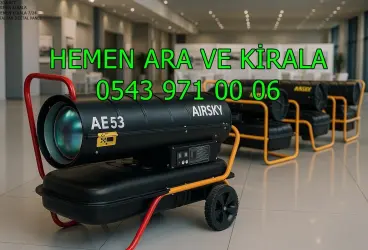 Nem kurutma cihazı kiralama Elektrikli Mazotlu Isımak Kiralama
