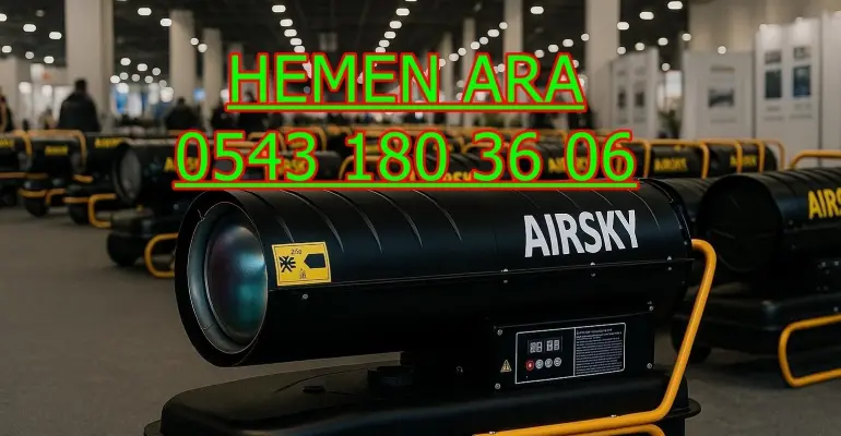 Büyük alan ısıtıcı kiralama Elektrikli Mazotlu Isımak Kiralama
