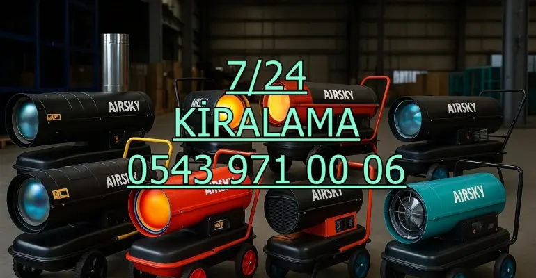 Elektrikli Isımak Kiralama Elektrikli Mazotlu Isımak Kiralama