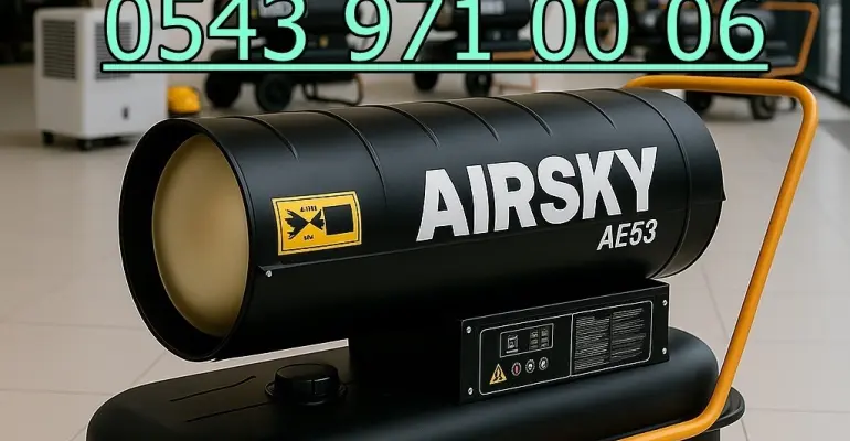 İnşaat Nem Kurutma Ekipmanları Elektrikli Mazotlu Isımak Kiralama