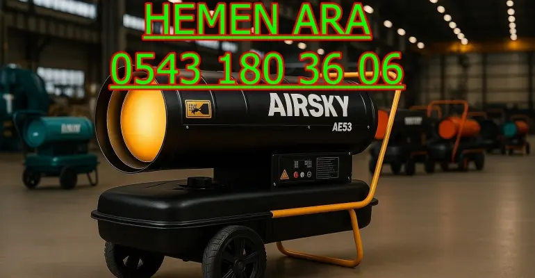 İnşaat Nem Kurutma Firması Ankara Elektrikli Mazotlu Isımak Kiralama