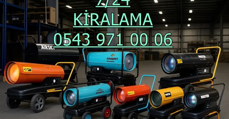 İnşaat Nem Kurutma Firması İstanbul Elektrikli Mazotlu Isımak Kiralama