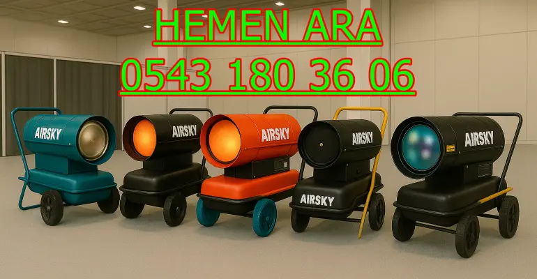 İnşaat Nem Kurutma Makinesi Kiralama Elektrikli Mazotlu Isımak Kiralama