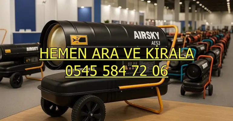 Mamak Keçiören Yenimahalle Elektrikli Mazotlu Isımak Kiralama